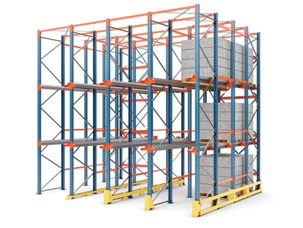 Drive -in racking 3d