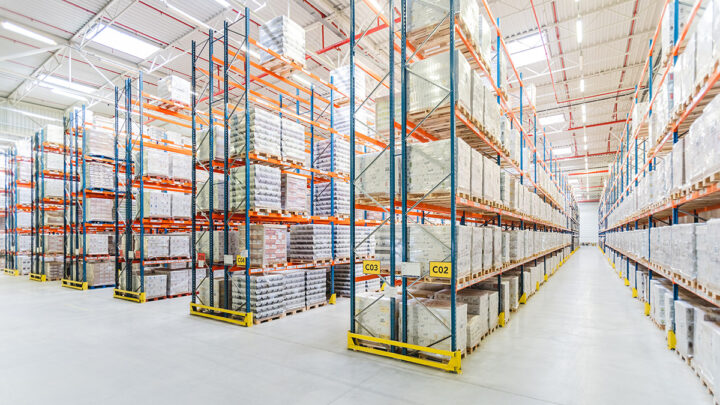 Rayonnage à palettes conventionnel