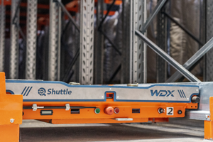 Rayonnage à palettes et à navettes