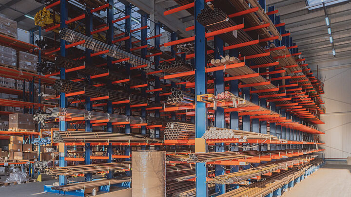 Rayonnage cantilever